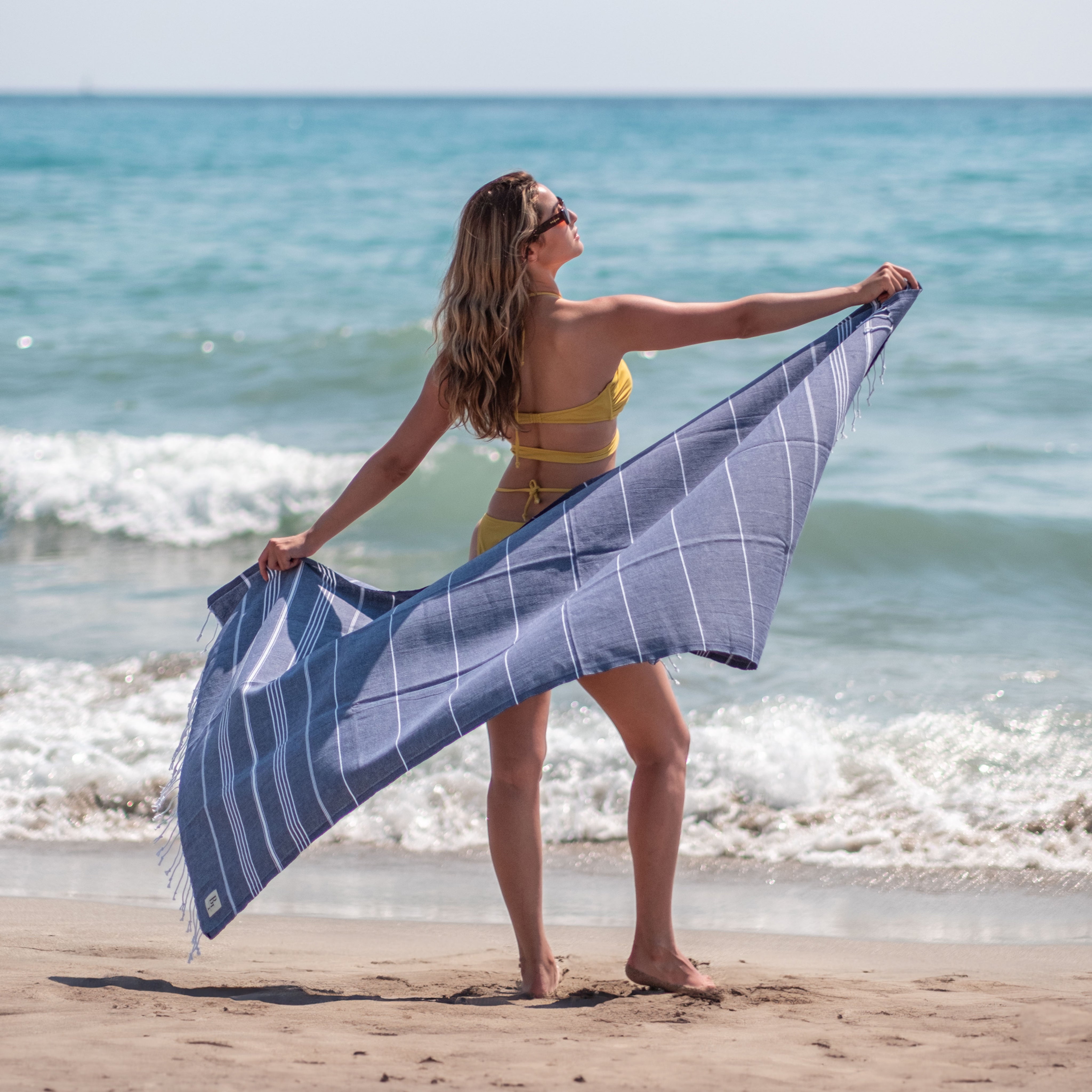 Classic Turkish Beach Towel Bodrum Interiors